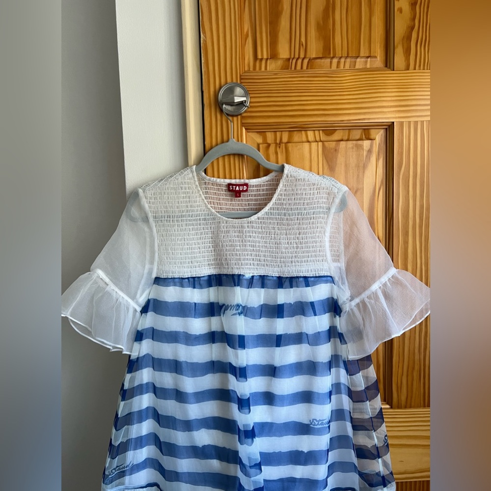 STAUD Ruffle Dress - Picture 3 of 8